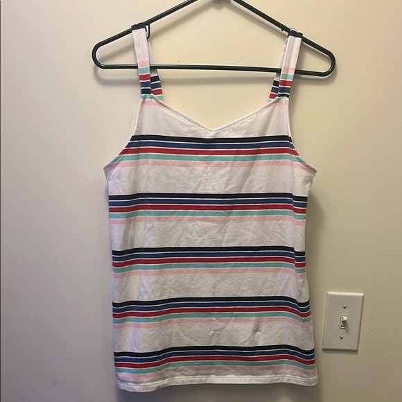 Torrid foxy wide strap Multicolor Striped tank Top size 0 - Picture 1 of 8